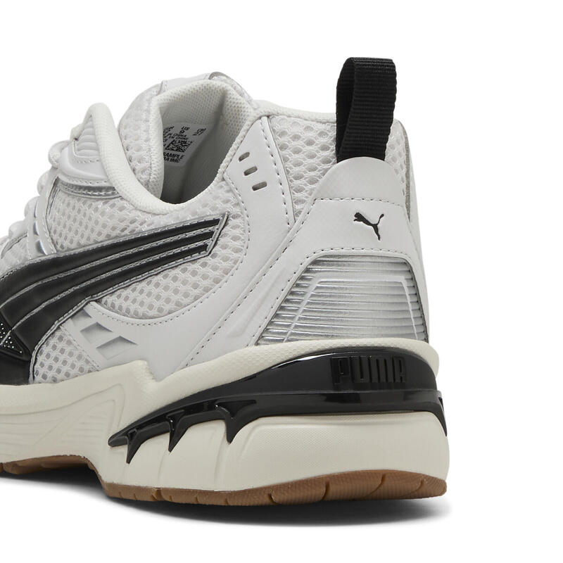 Sneakersy unisex Milenio Tech 2000 PUMA Feather Gray Black Silver Metallic