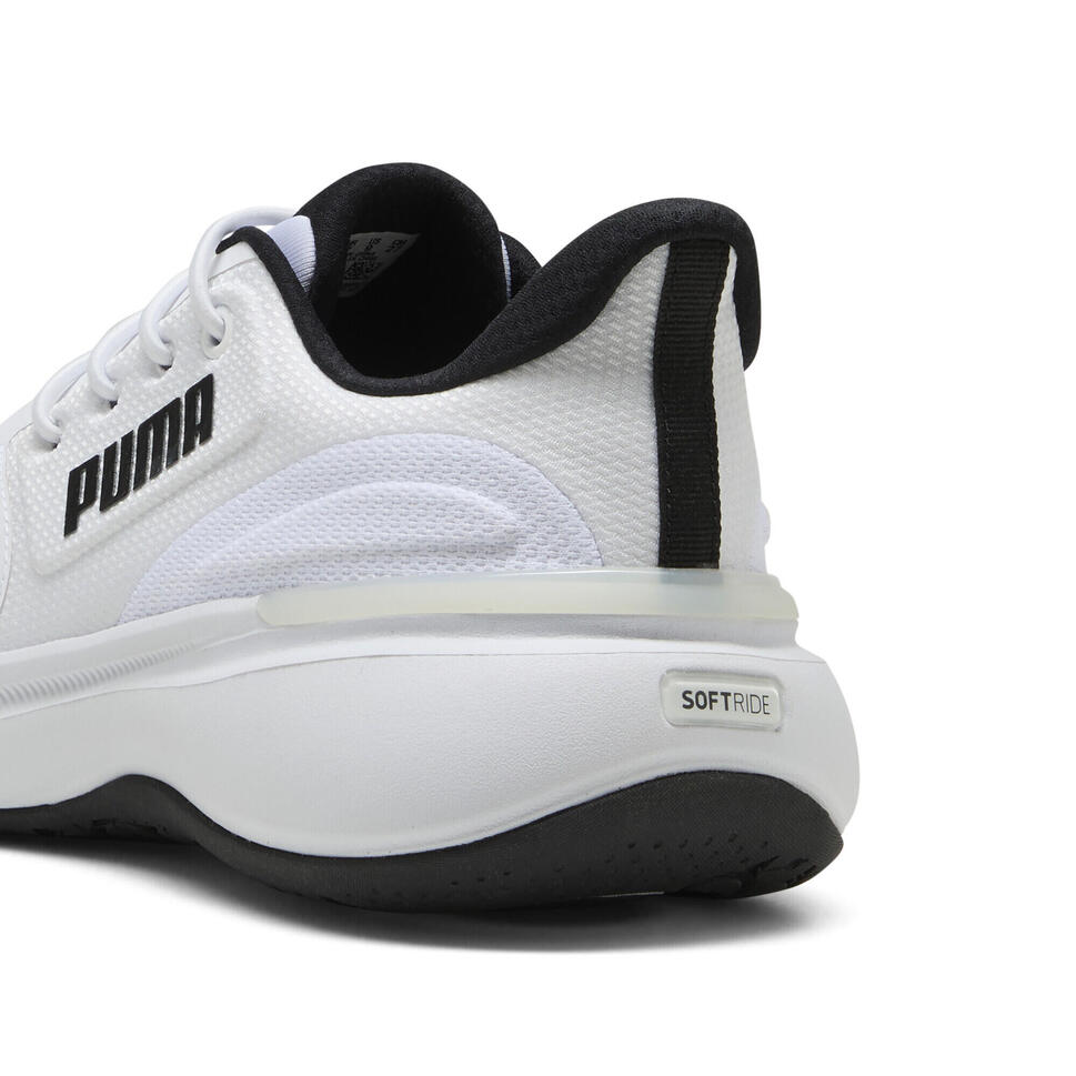 Sneakersy unisex Softride Exo Shift PUMA White Black