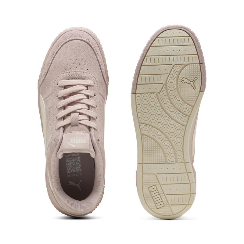 Damskie sneakersy Carina Mia Suede PUMA Mauve Mist Frosted Ivory Pink White