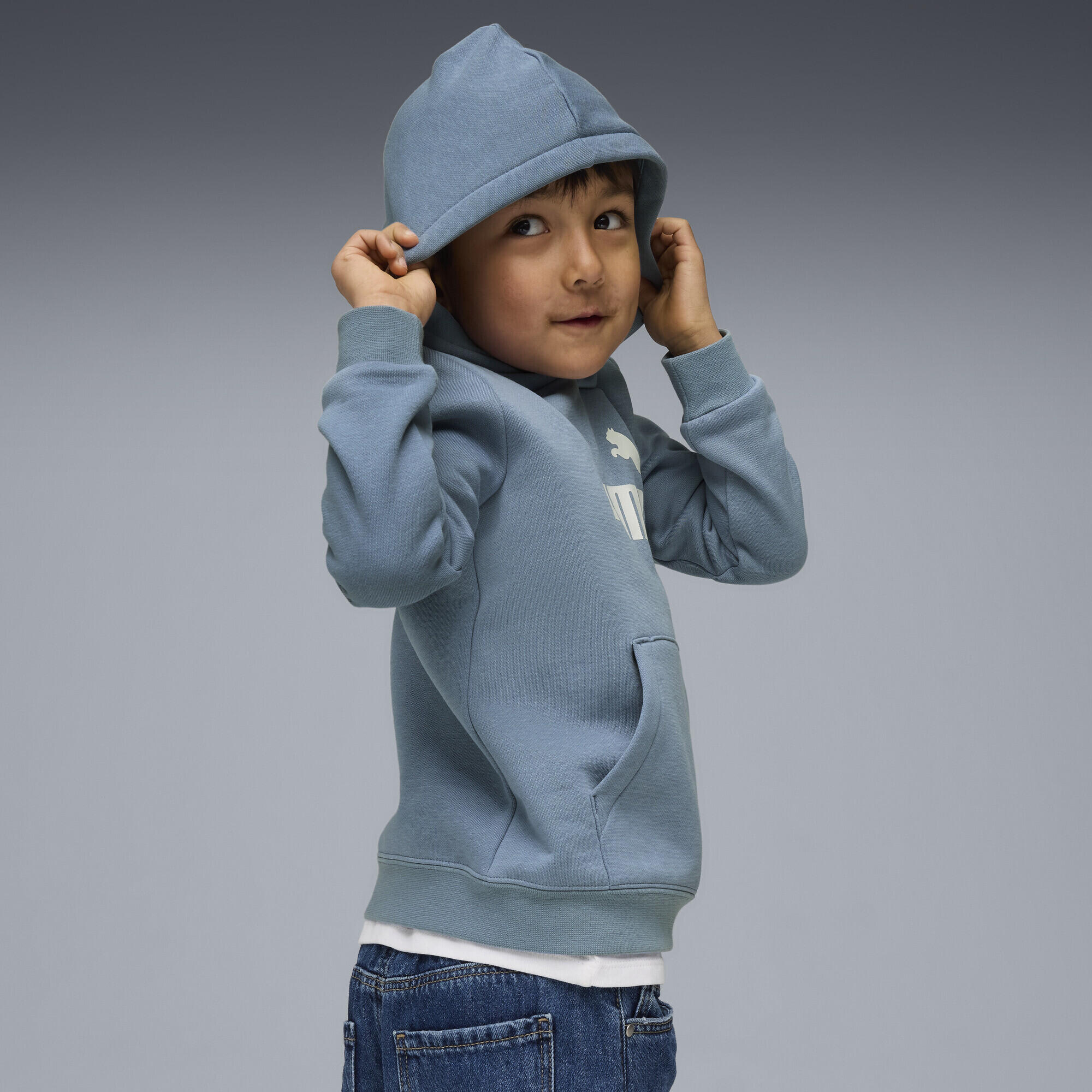 Hoodie molletonné à logo N° 1 ESS Enfant PUMA 3/7