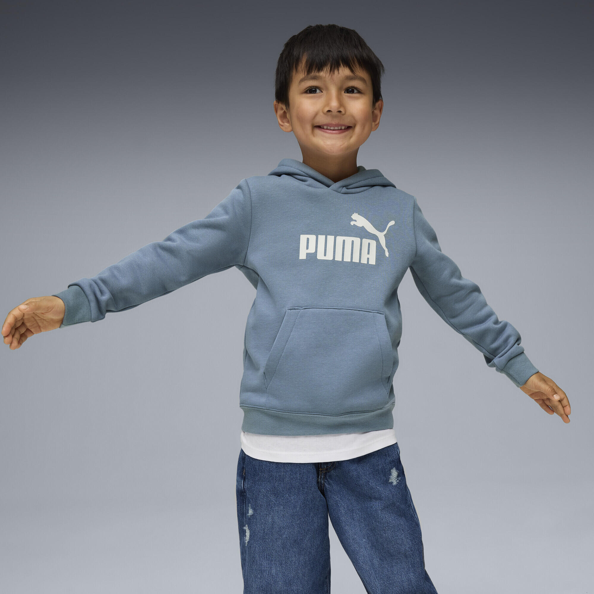 Hoodie molletonné à logo N° 1 ESS Enfant PUMA 2/7