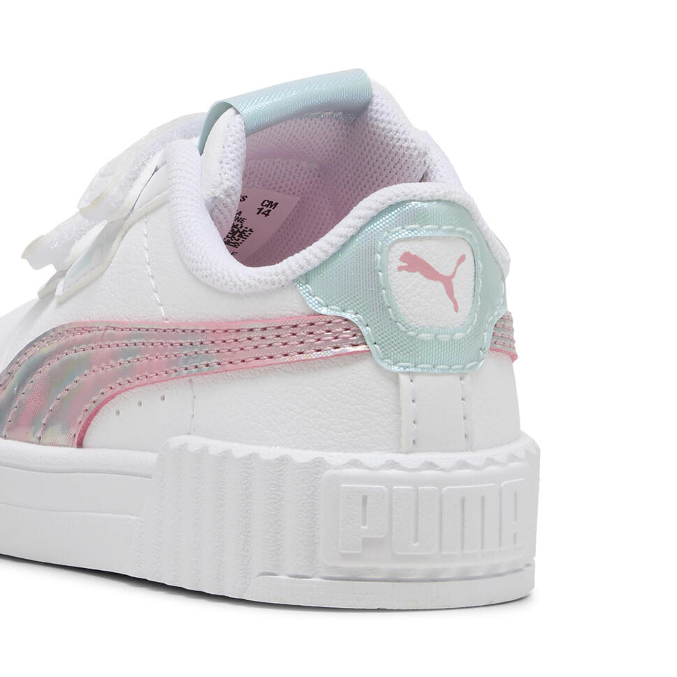 Sneakersy Carina 3.0 Space Belle dla małych dzieci PUMA White Pinkscape Pink