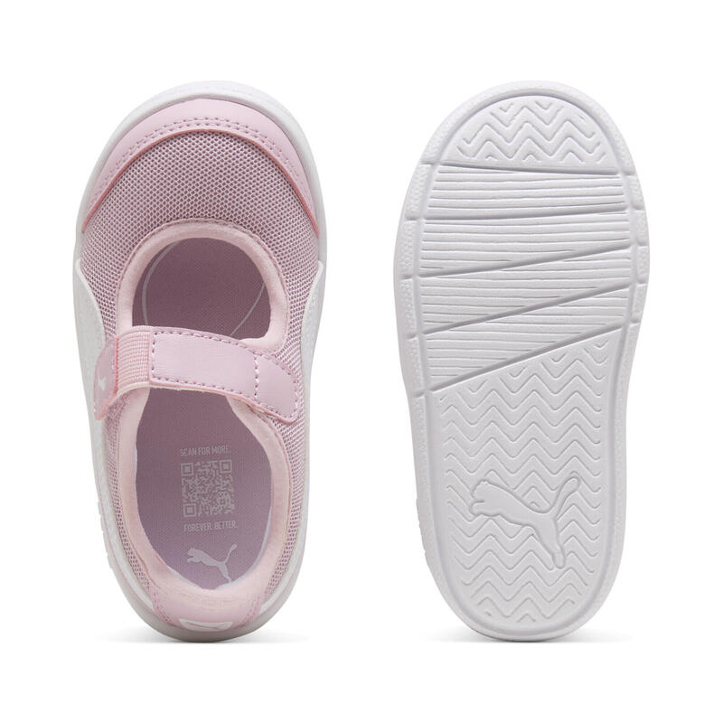 Pantofi sport copii Puma Courtflex V3 Lina V Inf, Roz