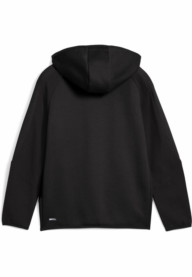 Młodzieżowa bluza Evostripe z kapturem zapinana na suwak PUMA Black thumbnail