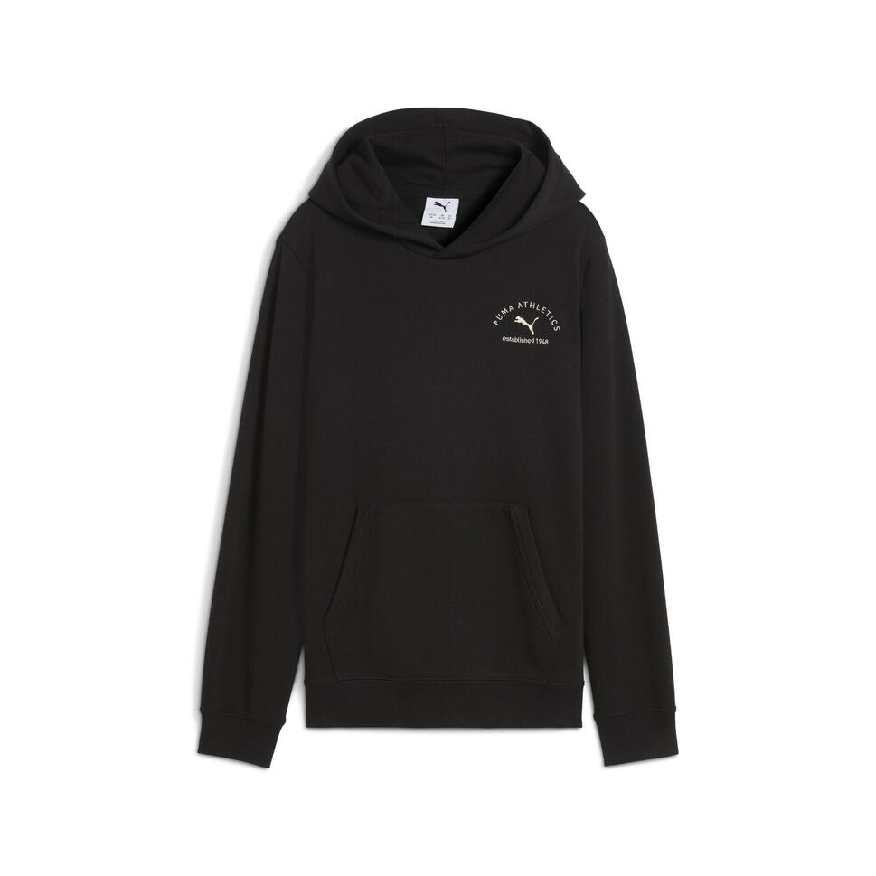 Młodzieżowa bluza z kapturem PUMA Class z grafiką PUMA Black
