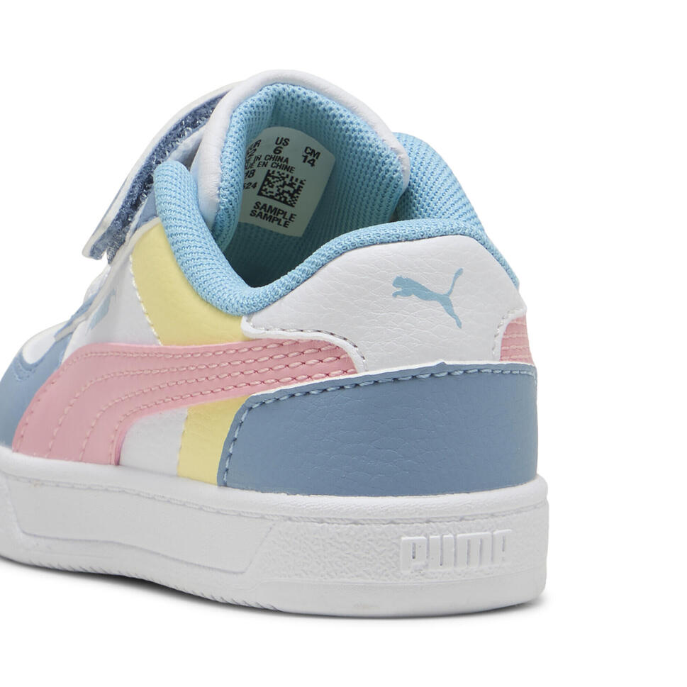 Sneakersy Caven 2.0 Block dla maluchów PUMA White Pinkscape Cool Blue Pink