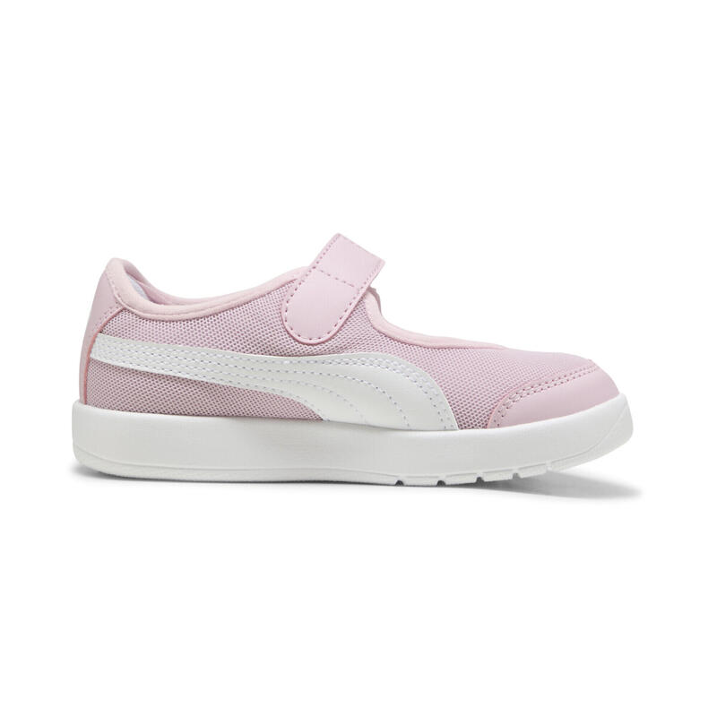 Pantofi sport copii Puma Courtflex V3, Roz