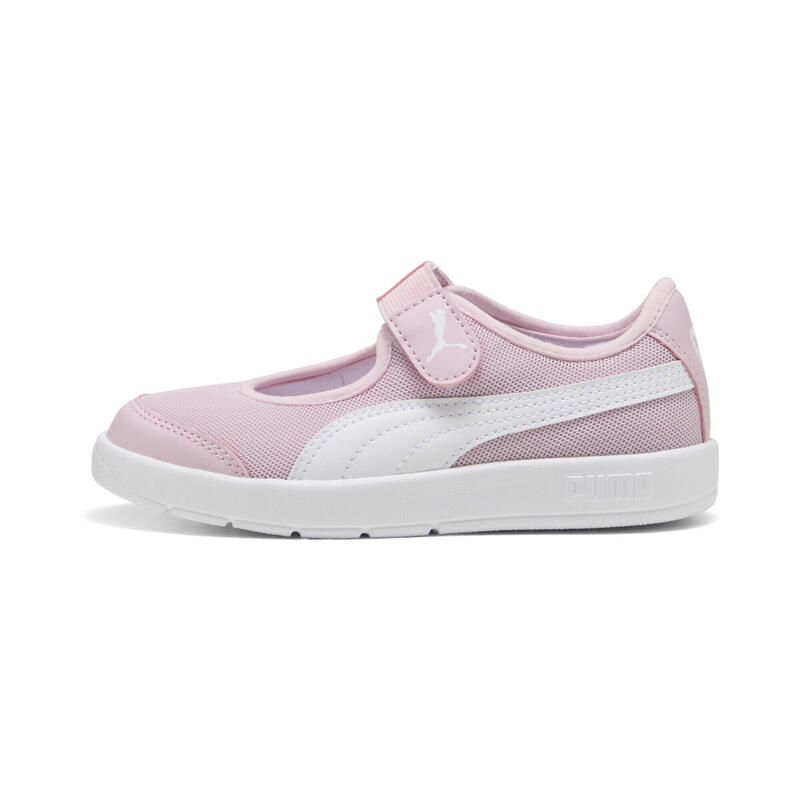 Pantofi sport copii Puma Courtflex V3, Roz