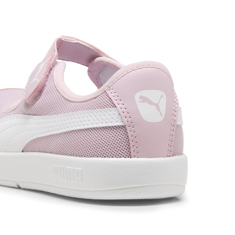 Pantofi sport copii Puma Courtflex V3, Roz