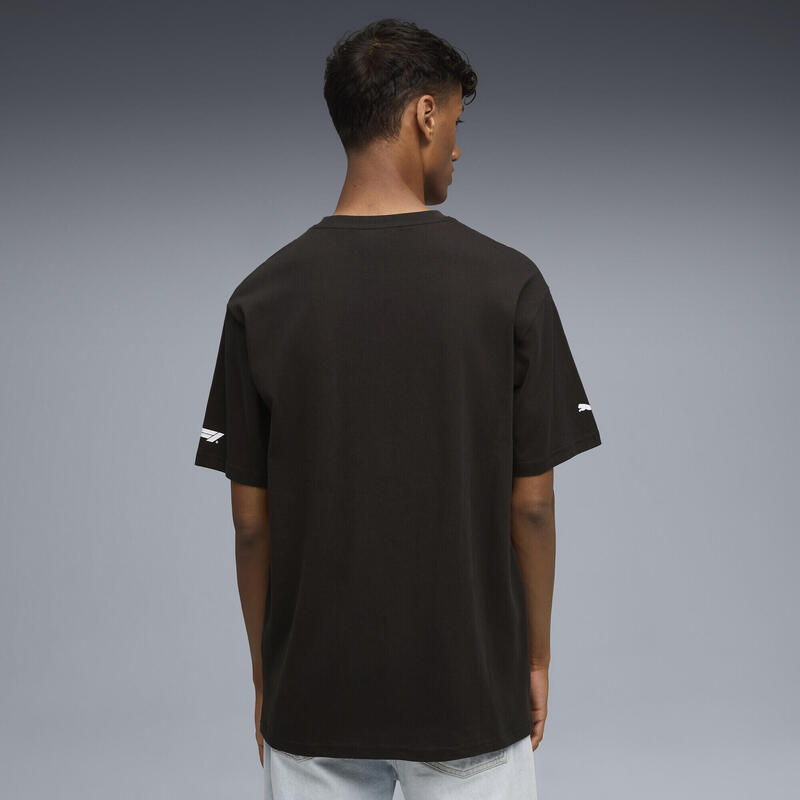 Męska koszulka F1® Essentials z grafiką PUMA Black