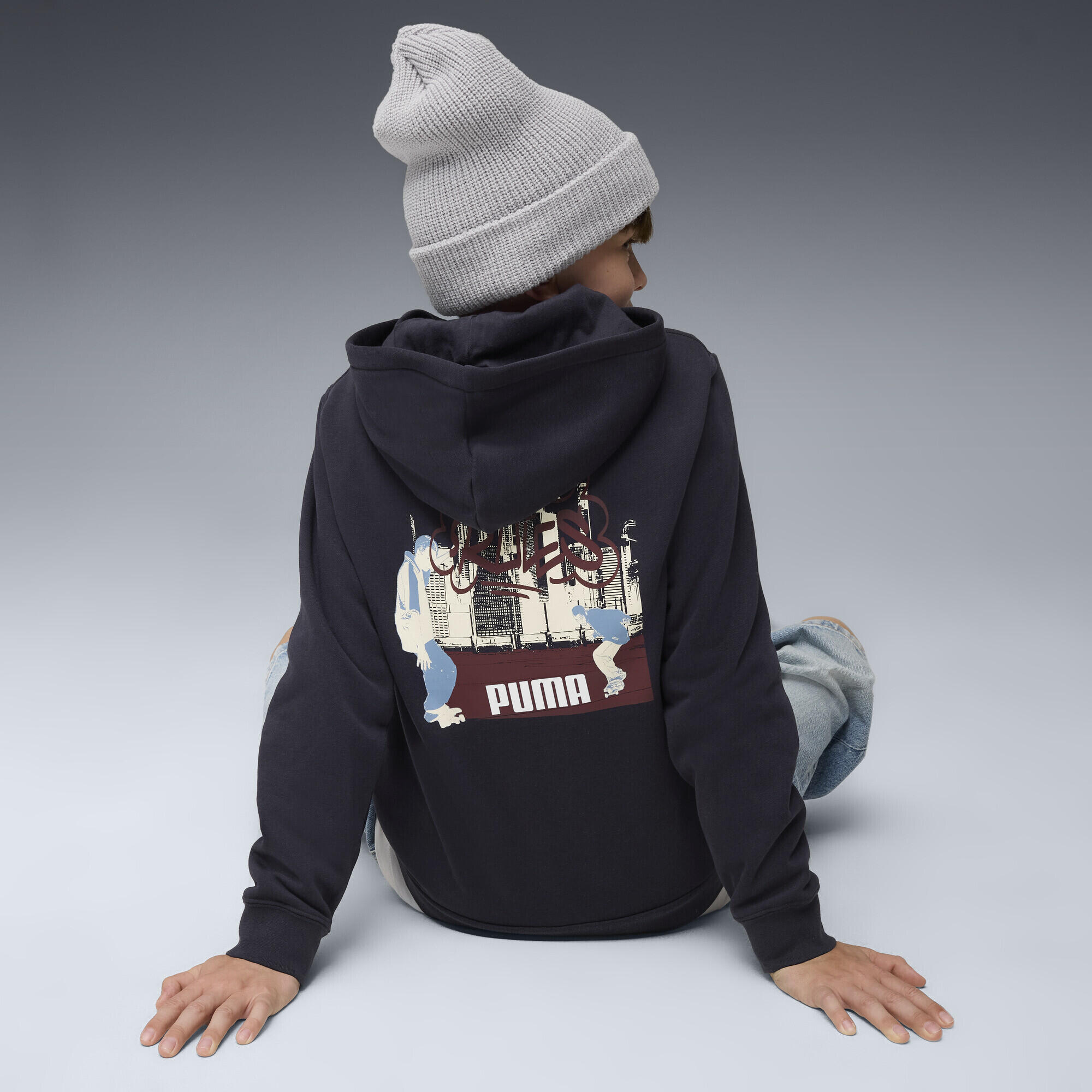 Młodzieżowa rozpinana bluza MID90s PUMA 3/7