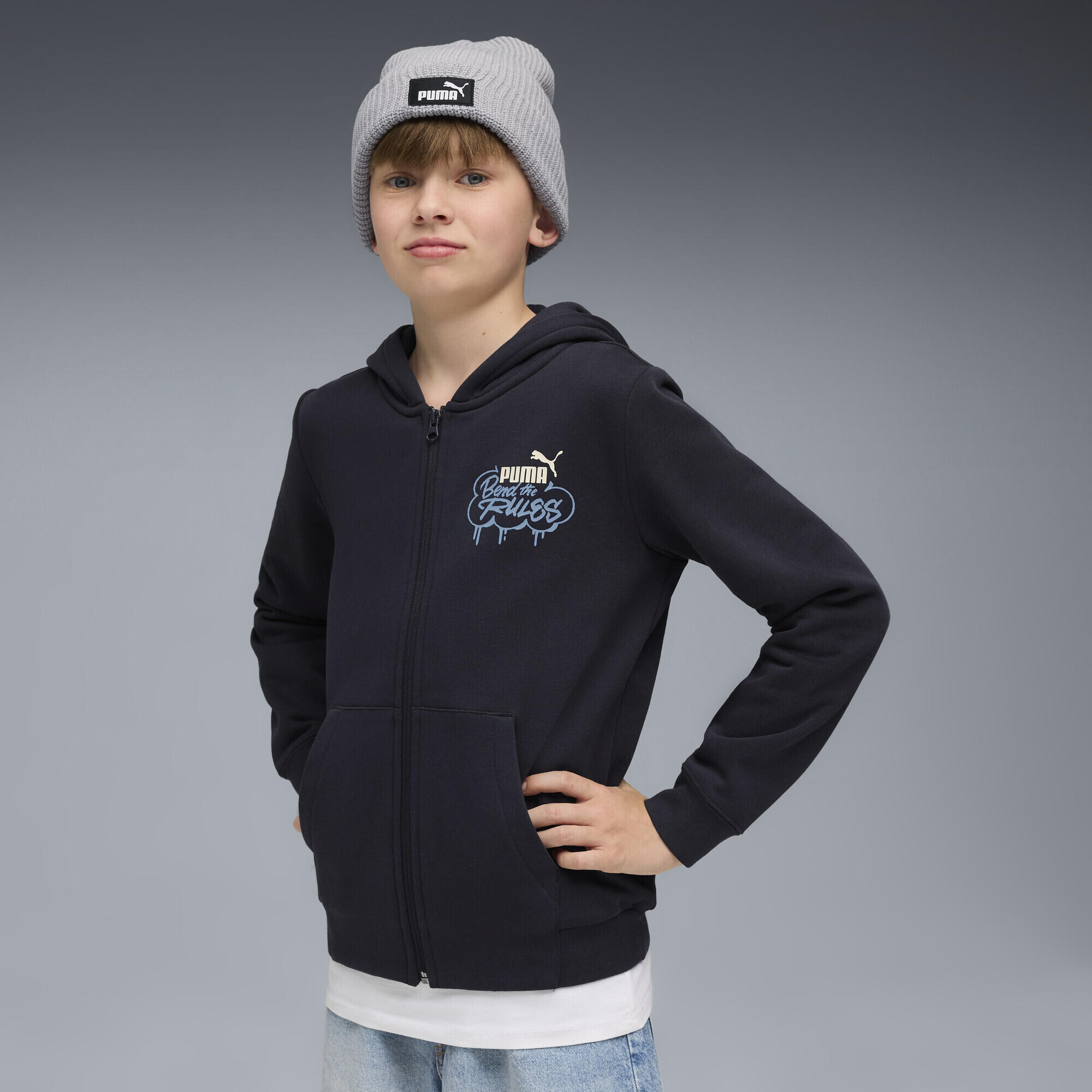 Młodzieżowa rozpinana bluza MID90s PUMA 2/7