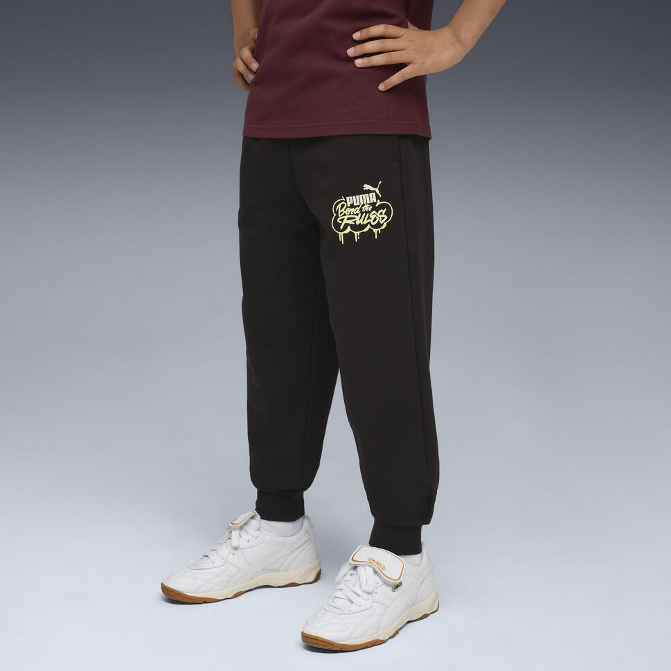 Młodzieżowe spodnie dresowe MID90s PUMA Black