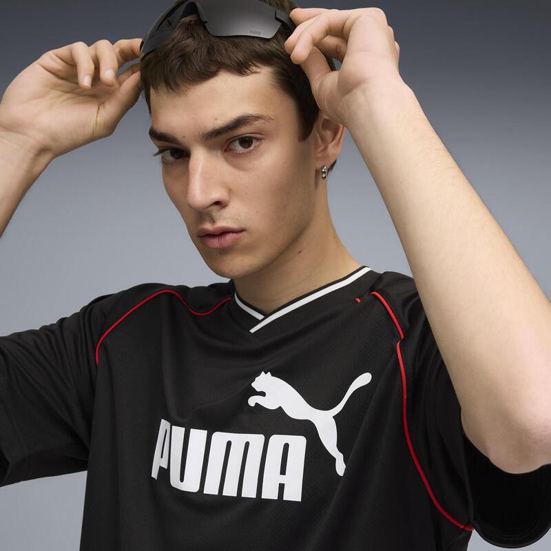 Męska koszulka piłkarska Essentials PUMA Black