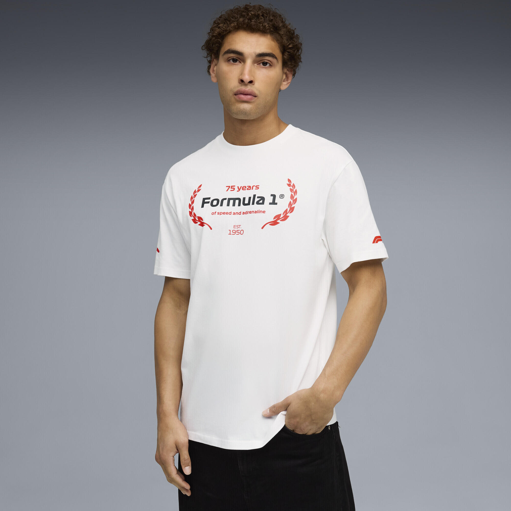 T-shirt à motif F1® Essentials Homme PUMA 2/7