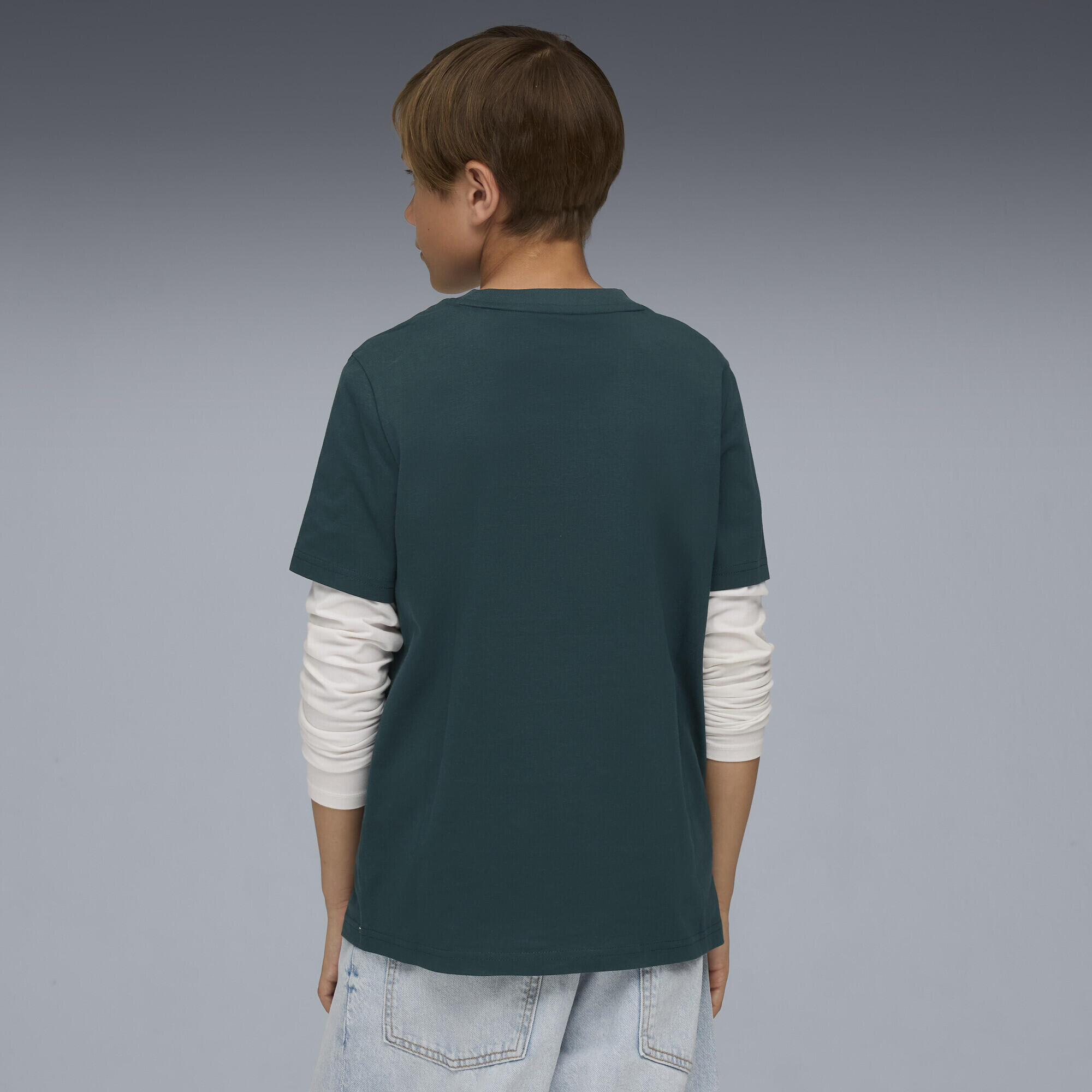 T-shirt con logo ESS N. 1 per ragazzi PUMA 3/7