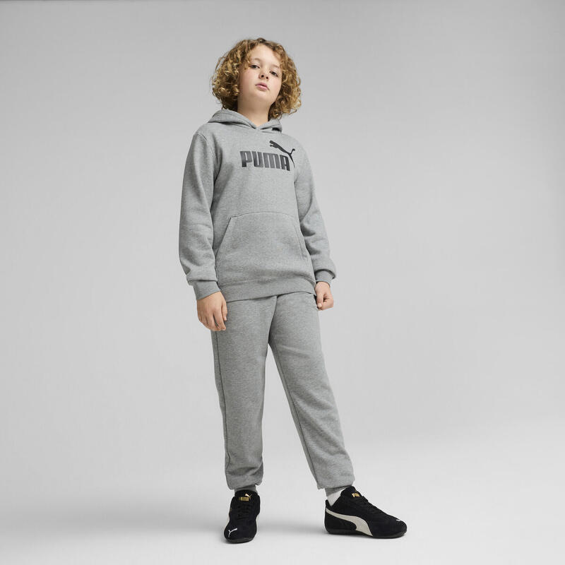 Manșoane Compresie Alergare Copii Fleece Glugă Lung Kangaroo ESS No. 1 Logo PUMA