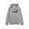 Dětský běh rukáv ESS No. 1 Logo Fleece-Hoodie PUMA Medium Gray Heather