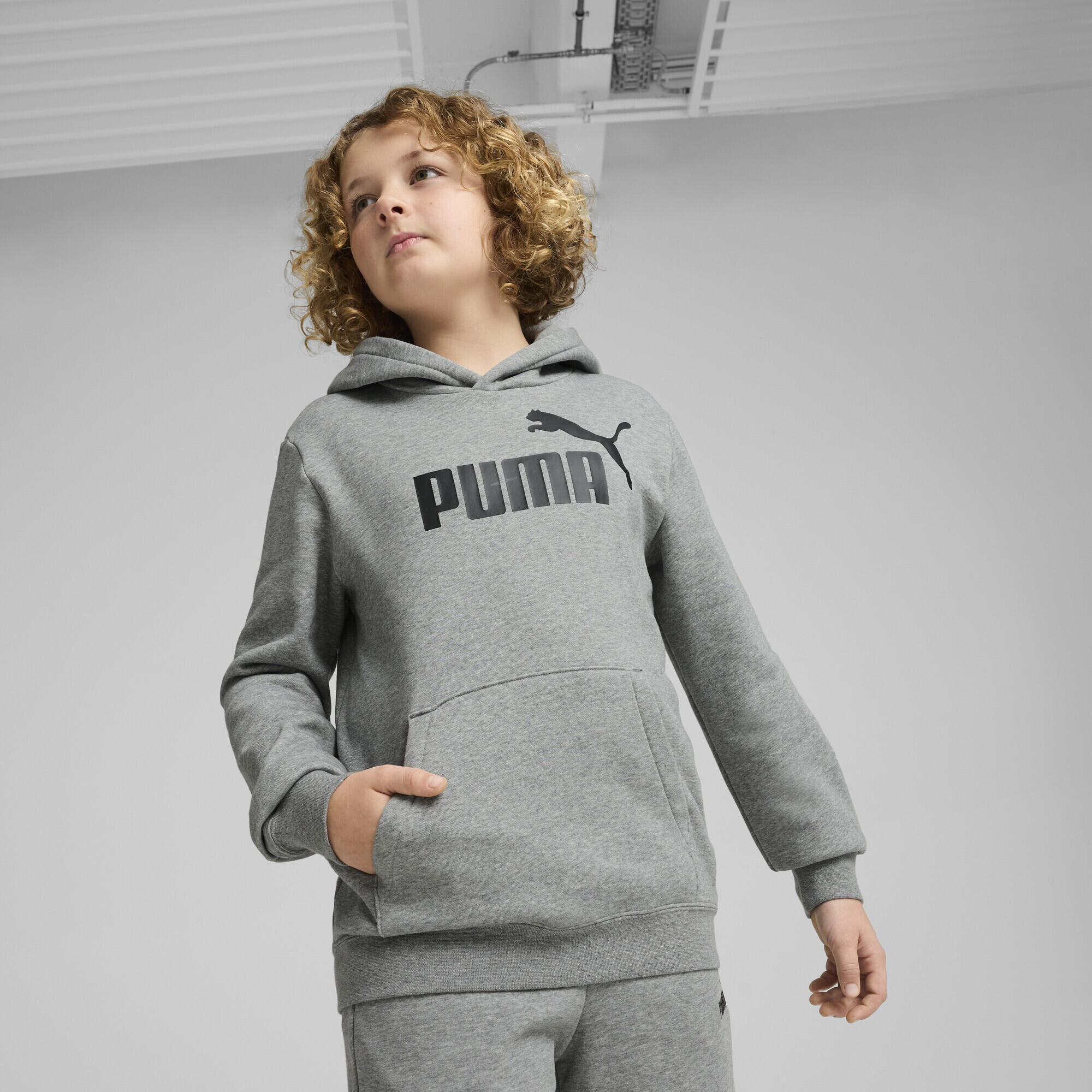 ESS No. 1-logo fleece hoodie voor jongeren PUMA 2/7