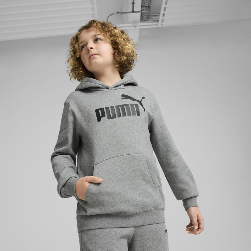 Manșoane Compresie Alergare Copii Fleece Glugă Lung Kangaroo ESS No. 1 Logo PUMA