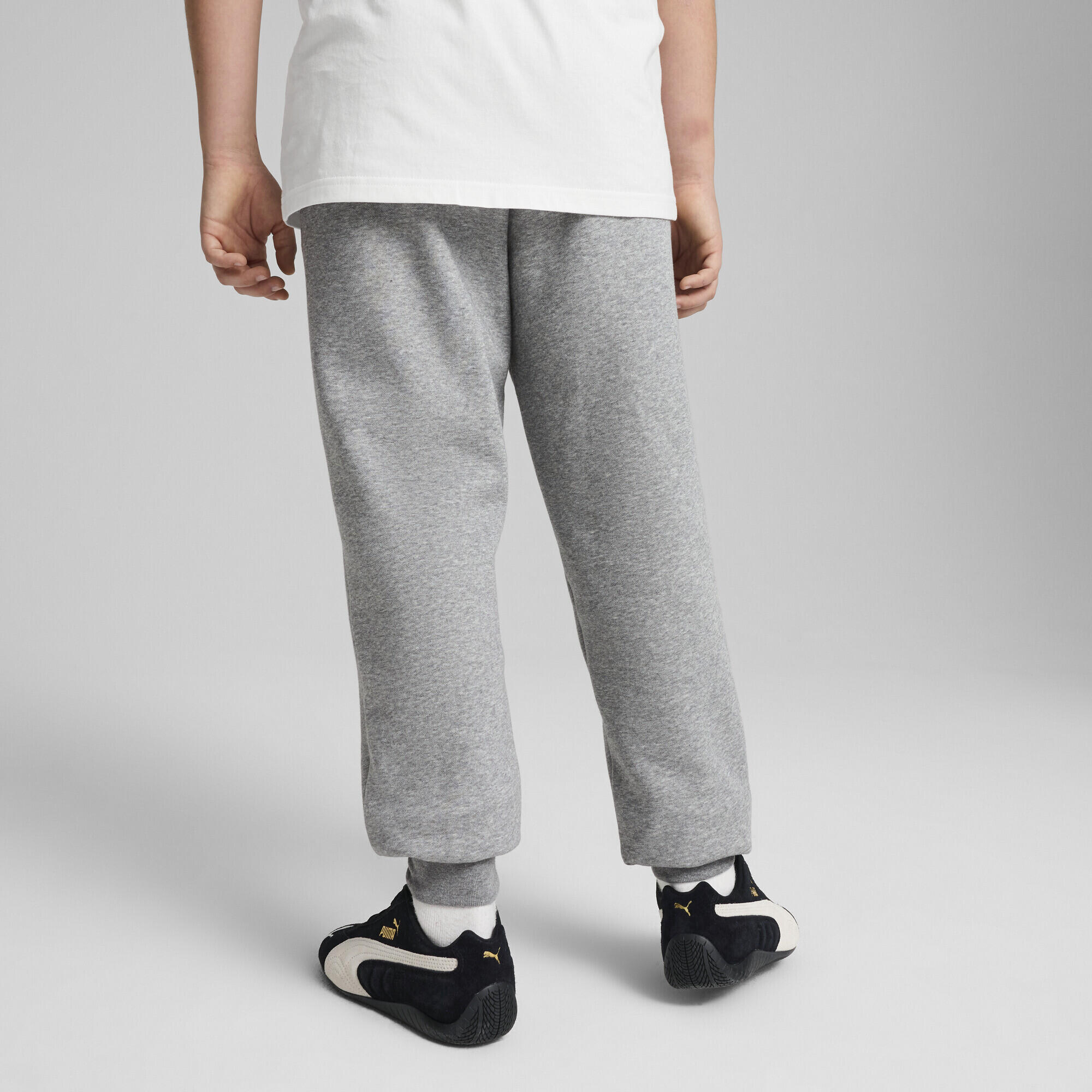 ESS No. 1 Logo Fleece-Jogginghose Jungen PUMA 3/7