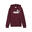 Dětský běh rukáv ESS No. 1 Logo Fleece-Hoodie PUMA Ruby Shimmer Red
