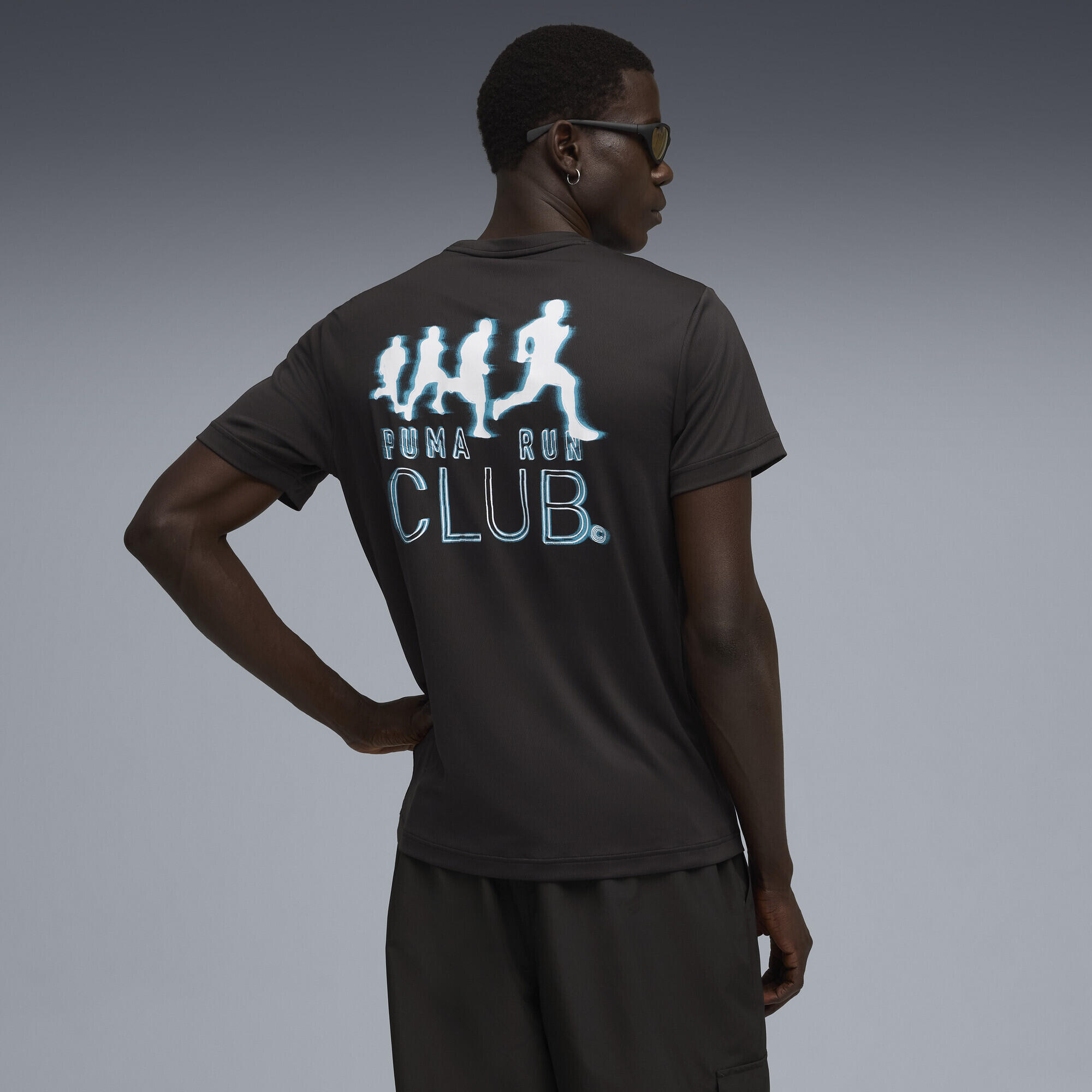Camiseta con estampado RUN CLUB Hombre PUMA Black 3/7