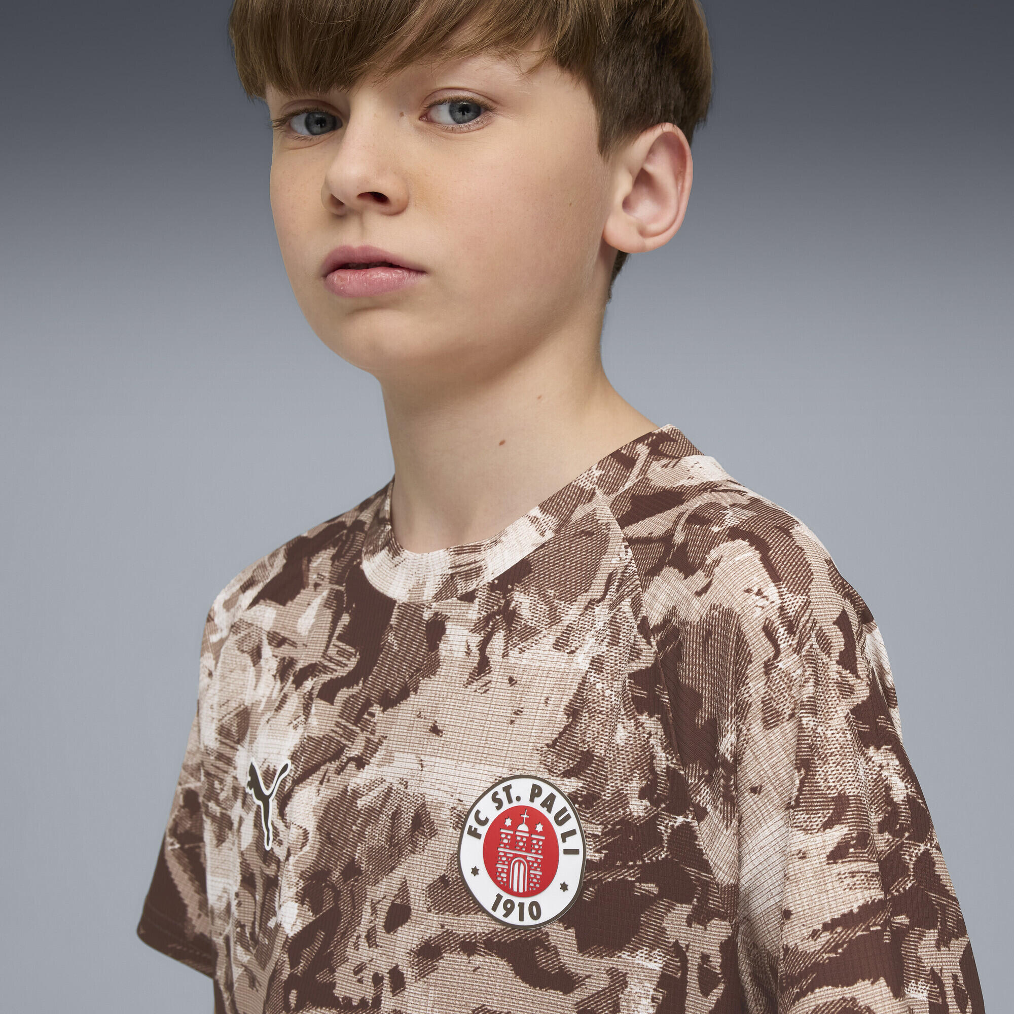 Maillot d'avant match FC St. Pauli Enfant et Adolescent PUMA 3/7