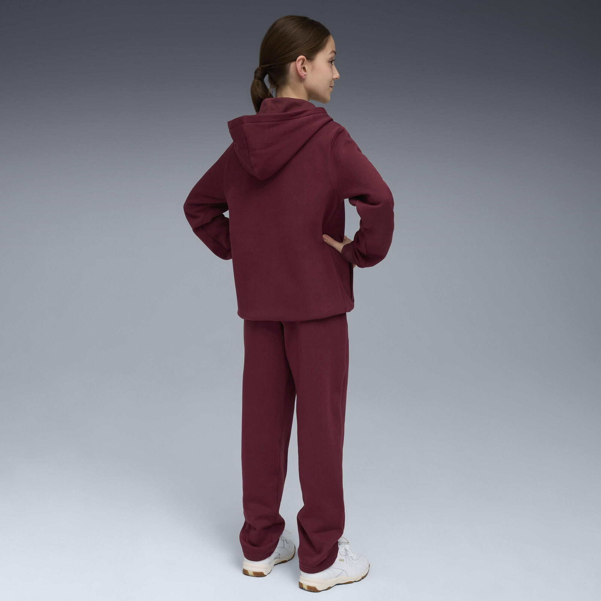 Chándal con capucha metalizado Niño PUMA 3/7