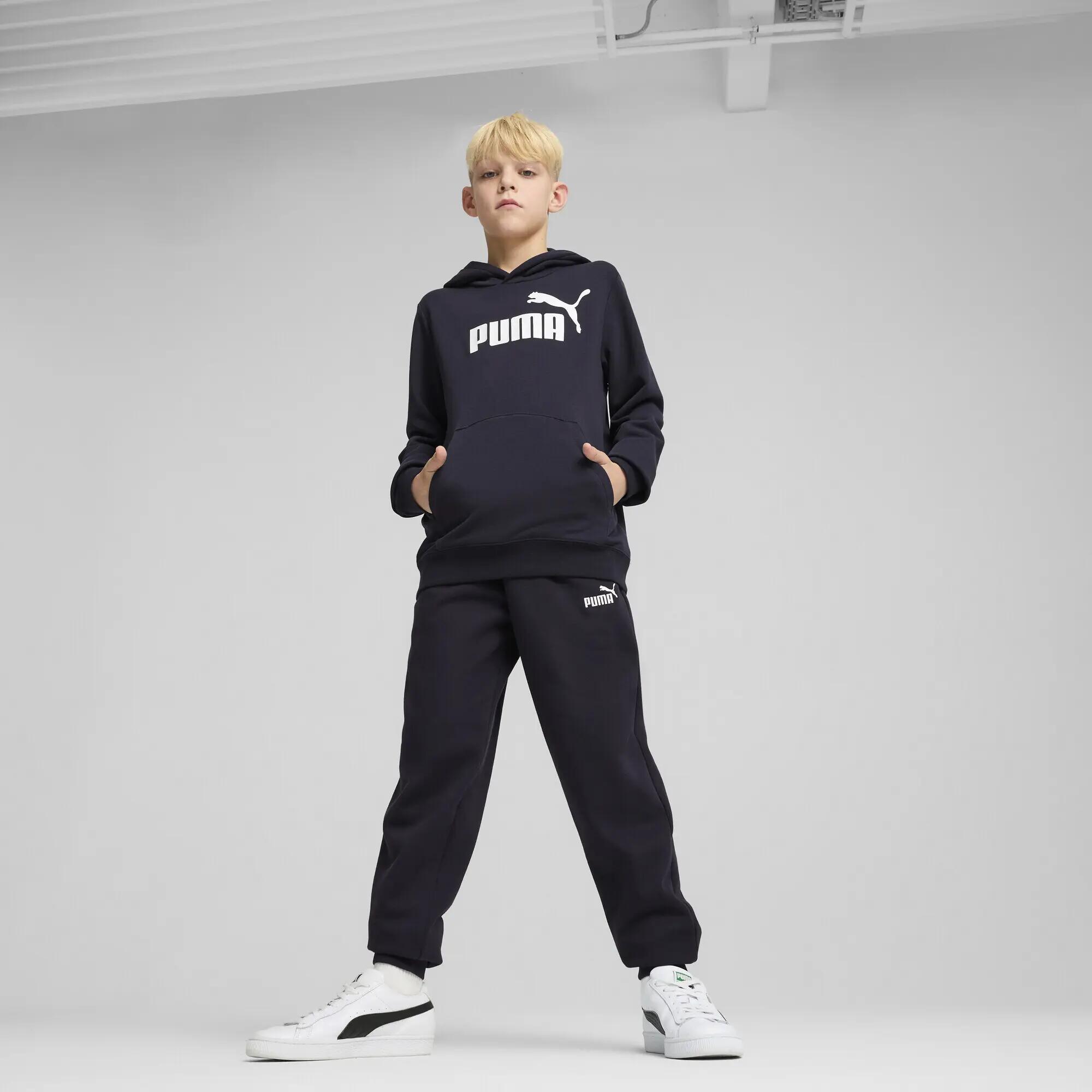 Pantalones de chándal de frisa ESS con logotipo n.º 1 Niños PUMA 7/7