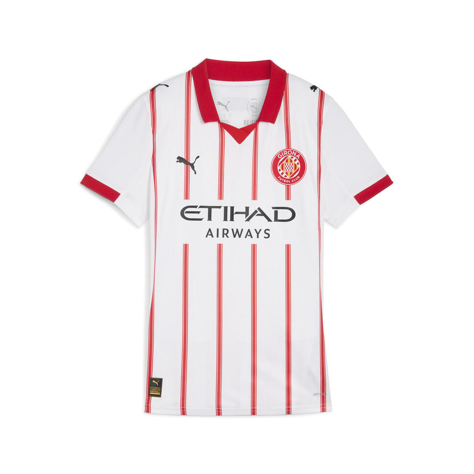 Damska koszulka domowa Girona FC 25/26 PUMA White Red thumbnail