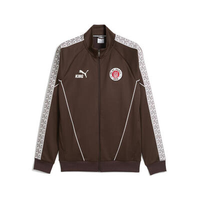 Chaqueta FC St. Pauli KING Anthem Hombre PUMA Espresso Brown White