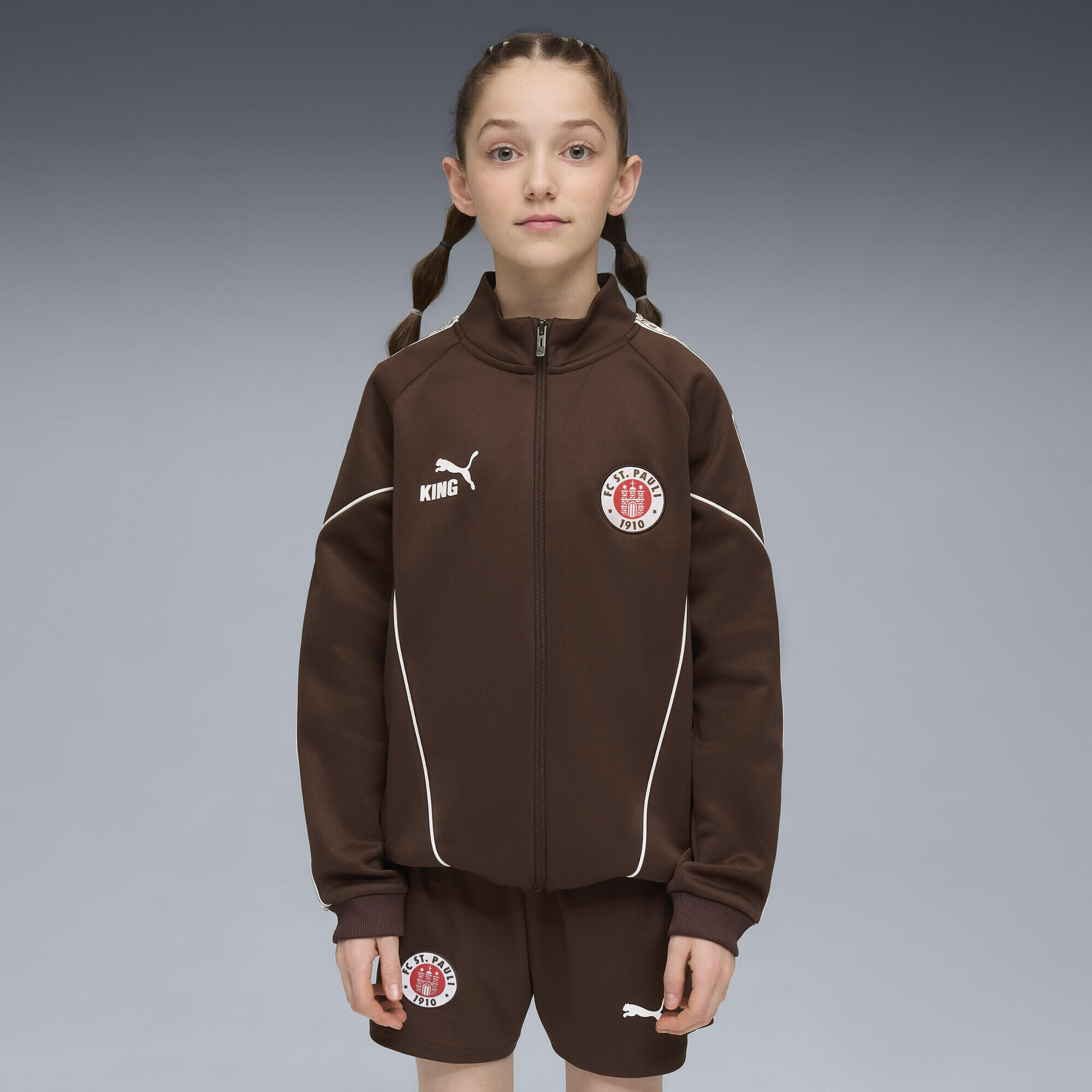Młodzieżowa kurtka FC St. Pauli KING Anthem PUMA