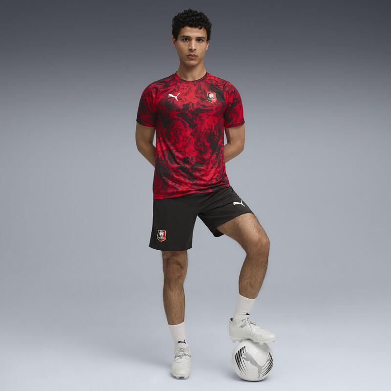 Męska koszulka przedmeczowa Stade Rennais FC PUMA Red Black