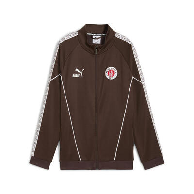Chaqueta FC St. Pauli KING Anthem Niño PUMA Espresso Brown White