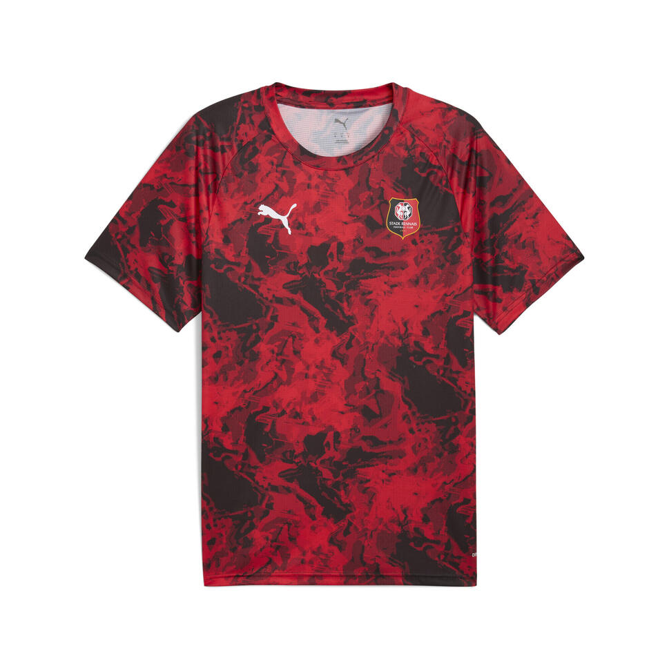 Męska koszulka przedmeczowa Stade Rennais FC PUMA Red Black