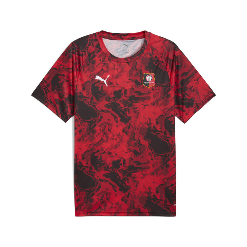Męska koszulka przedmeczowa Stade Rennais FC PUMA Red Black