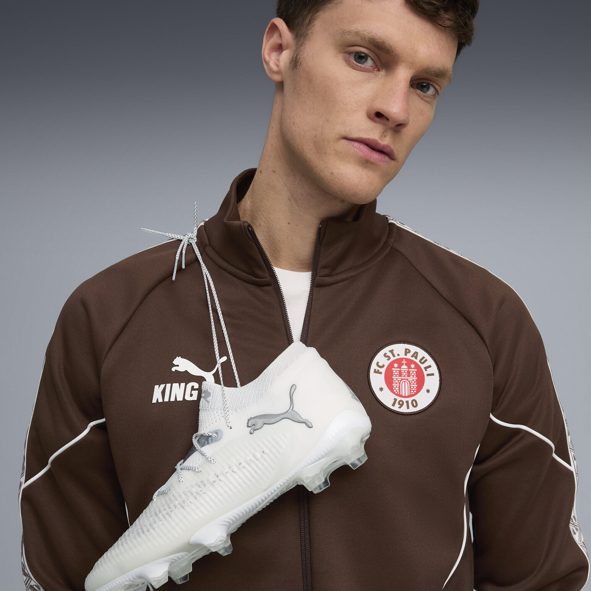 FC St. Pauli KING Anthem Jacke Herren PUMA 3/7