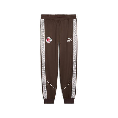 Pantaloni FC St. Pauli KING Anthem da uomo PUMA Espresso Brown White
