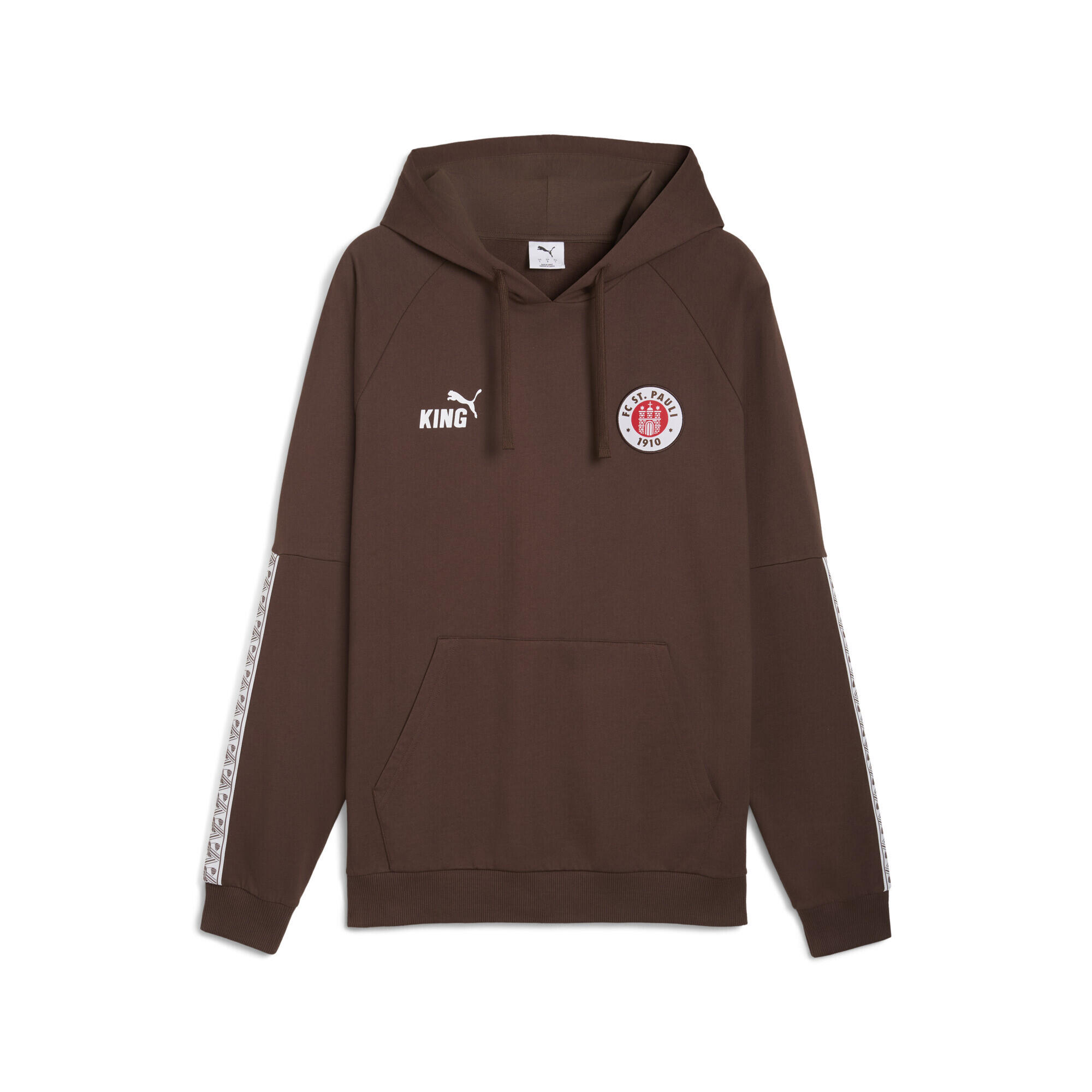 Puma - Hoodie King Fc st. pauli Homme Puma - Pull - Blanc|marron - Decathlon
