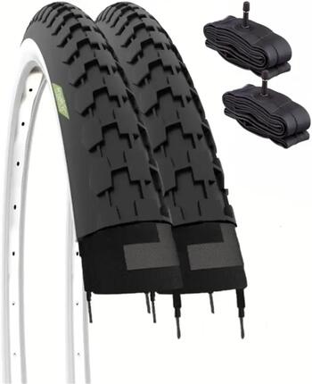 2 Reifen 26 X 1 1/2 (40-584) +Schläuche, Reifen Rad Damen EV