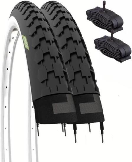 2 Reifen 26 X 1 1/2 (40-584) +Schläuche, Reifen Rad Damen EV