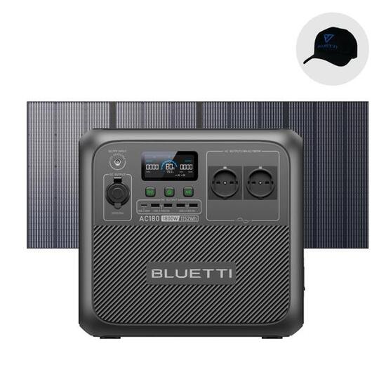BLUETTI Generatore Solare AC180 con Pannello Solare PV350