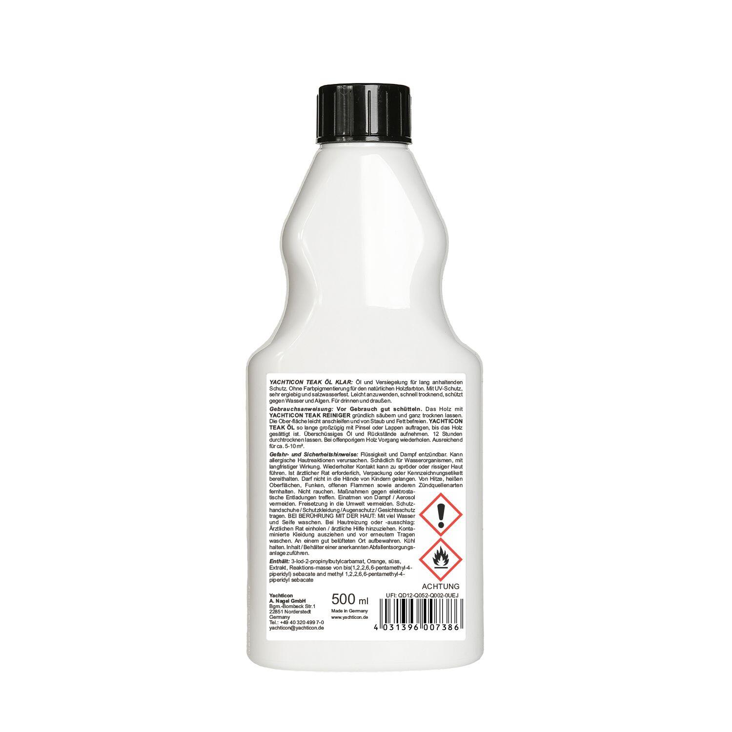 Teak Öl Klar 500 ml 2/2