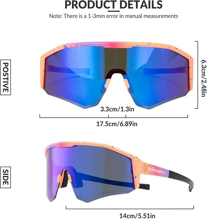 ROCKBROS Gepolariseerde Fiets Zonnebril 6/6