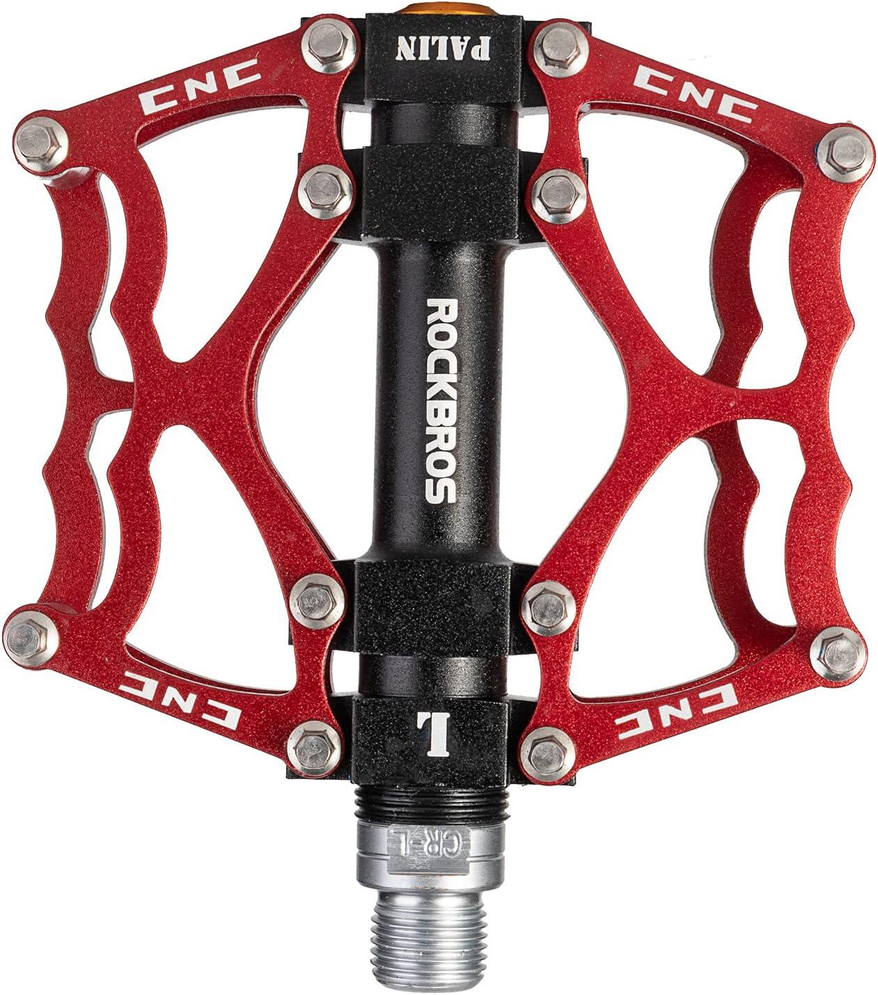 ROCKBROS ROCKBROS Racefiets Pedalen 9/16 voor BMX MTB, Rood