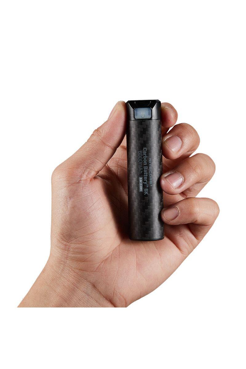 Powerbanka Carbon Battery 6K 6000mAh 3/3