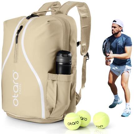 Sac de padel avec compartiment à chaussures comme sac à dos de padel 35L - Vert