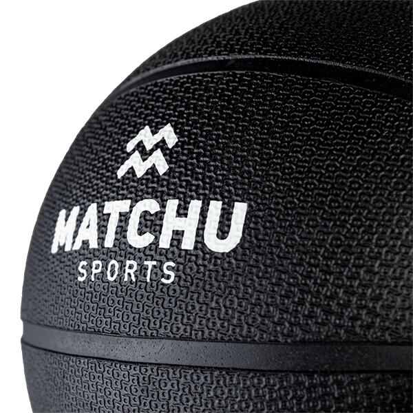 Palla Medica - Palle Mediche - Medicine Ball - Gomma - 5 KG - Nero 3/7
