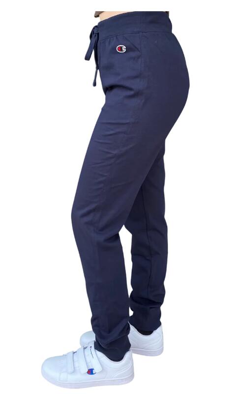 Champion LEGGING Cotton Lycra Donna ,Blu Navi, L 2/3